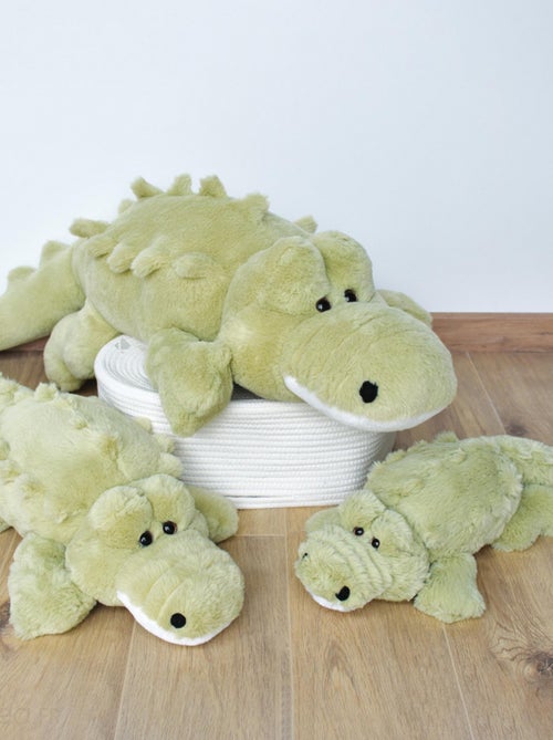 Peluche polyester collection DANS LA FORET TROPICALE Crocodile - Kiabi