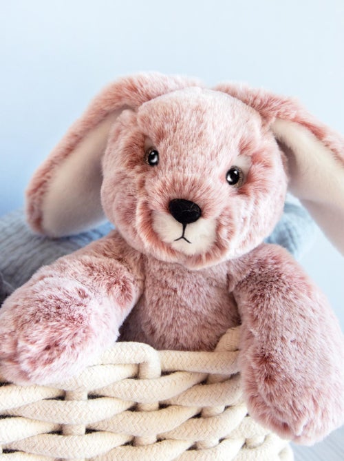 Peluche polyester collection SWEETY MOUSSE Lapin - Kiabi Peluche polyester collection SWEETY MOUSSE Lapin - Kiabi