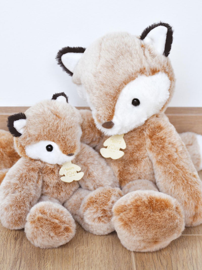 Peluche polyester collection SWEETY MOUSSE Renard Marron - Kiabi