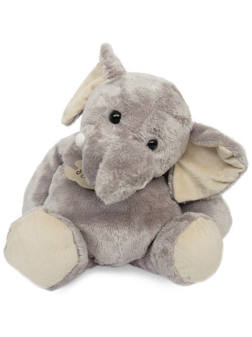 Peluche polyester collection TERRE SAUVAGE Eléphant - Kiabi