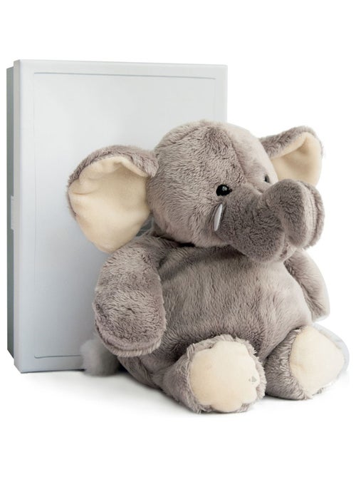 Peluche polyester collection TERRE SAUVAGE Eléphant - Kiabi