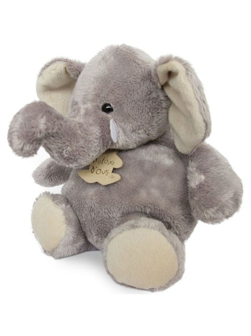 Peluche polyester collection TERRE SAUVAGE Eléphant - Kiabi