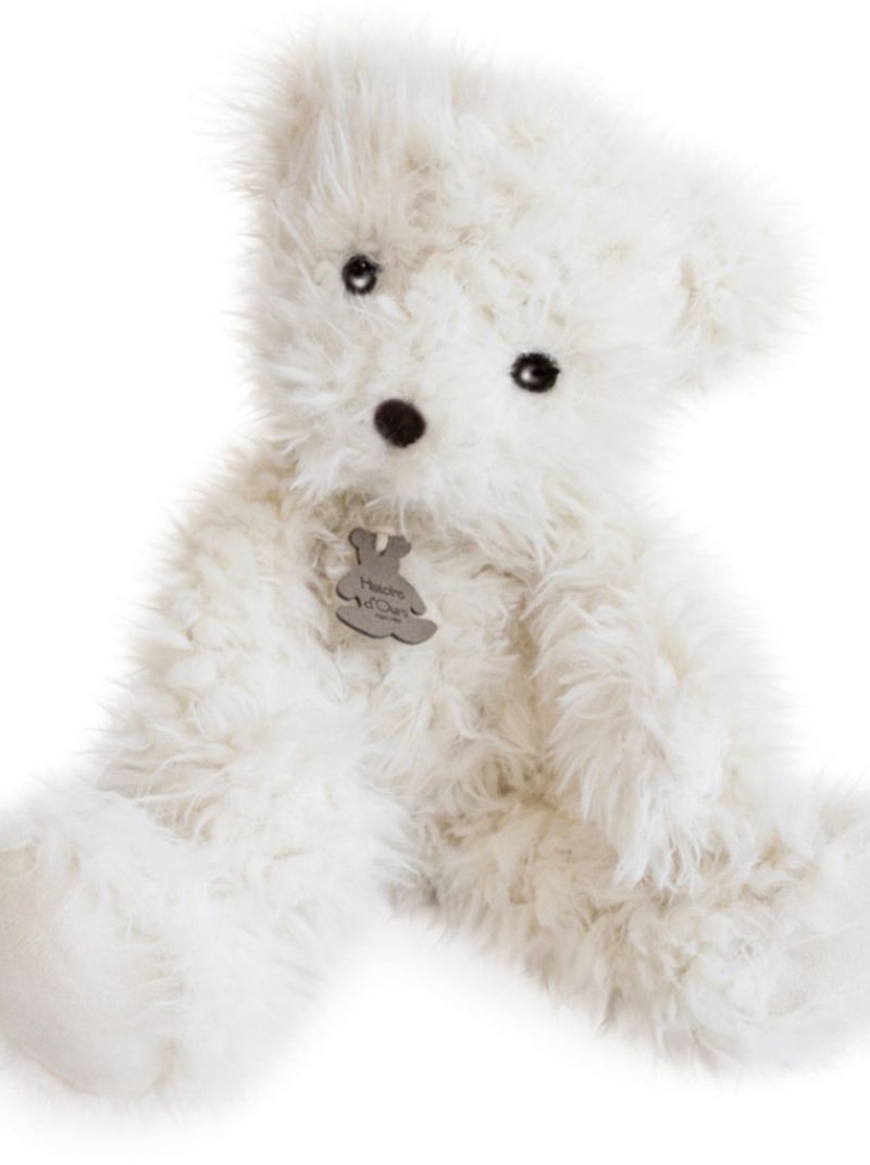 Peluche Pompon Les ours Pompon et Marlon (40 cm) Blanc - Kiabi