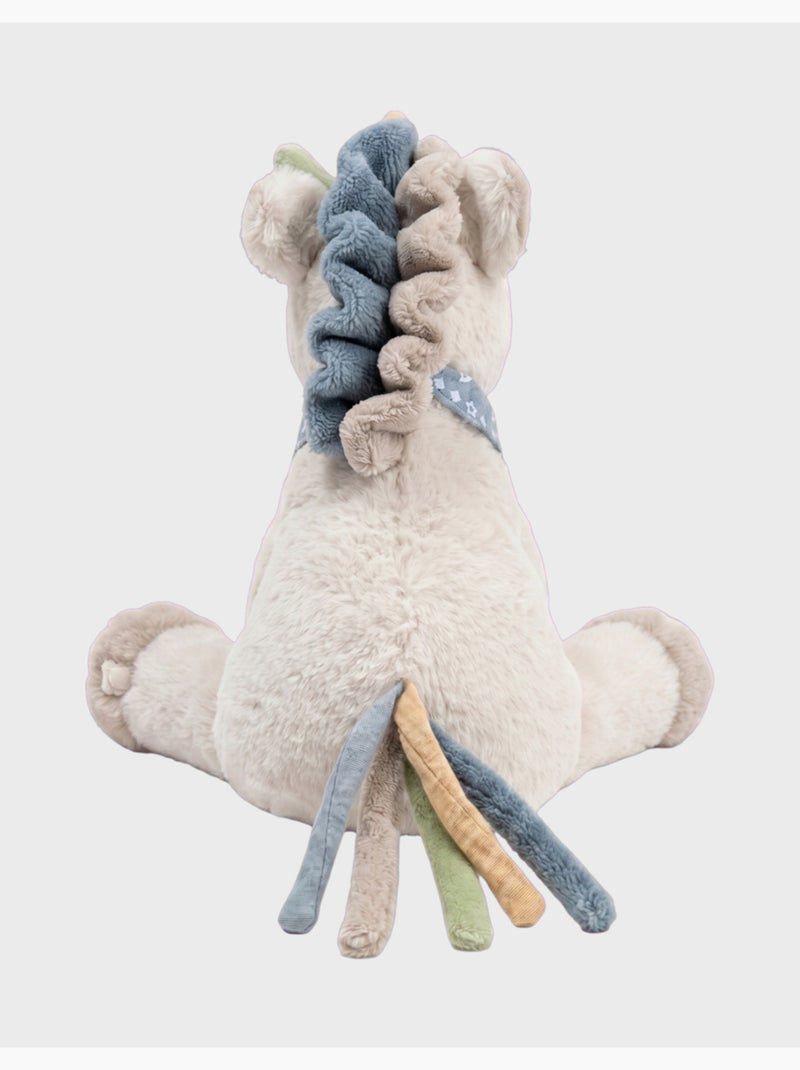 Peluche poney lino 60 cm noukie's Ecru - Kiabi