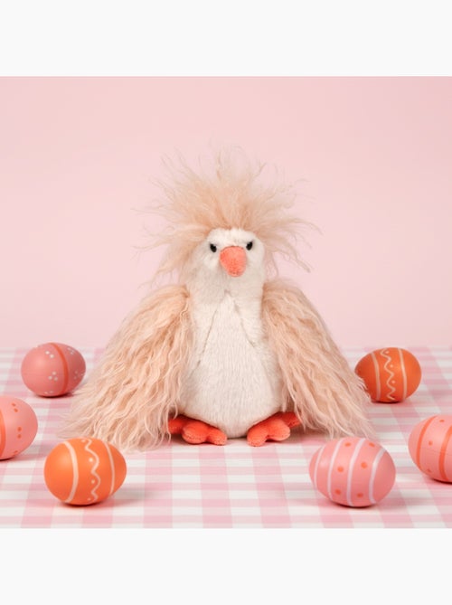 Peluche poule poulette 20 cm - Kiabi
