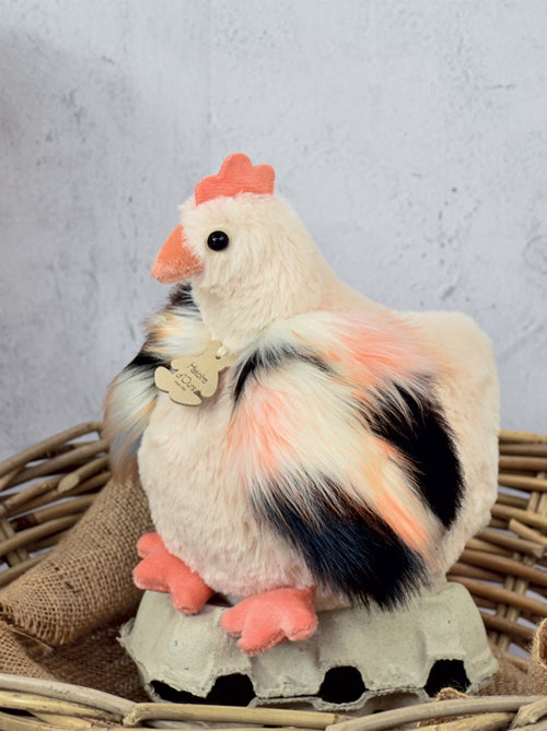 Peluche Poule Poulette 20 cm - Kiabi