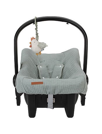 Peluche poule vibrante à suspendre