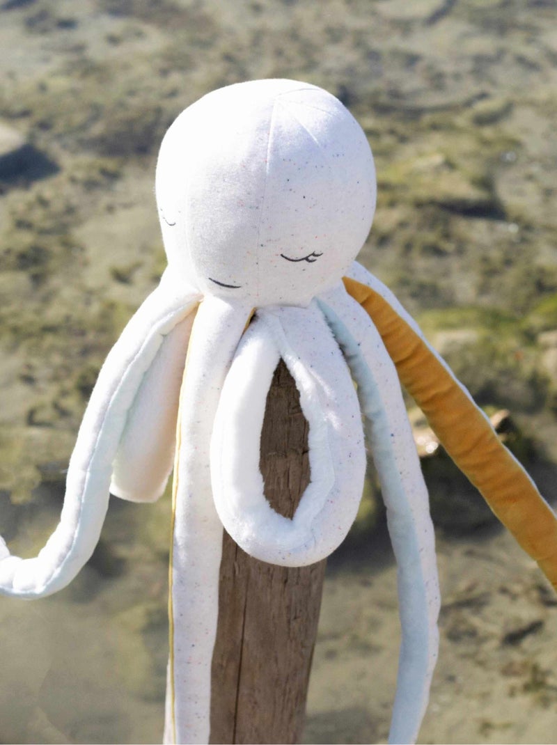 Peluche Poulpie La Pieuvre Blanc Beige - Kiabi
