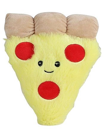 Peluche pour chien en forme de pizza