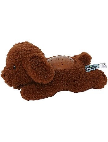 Peluche projecteur d'étoiles chien