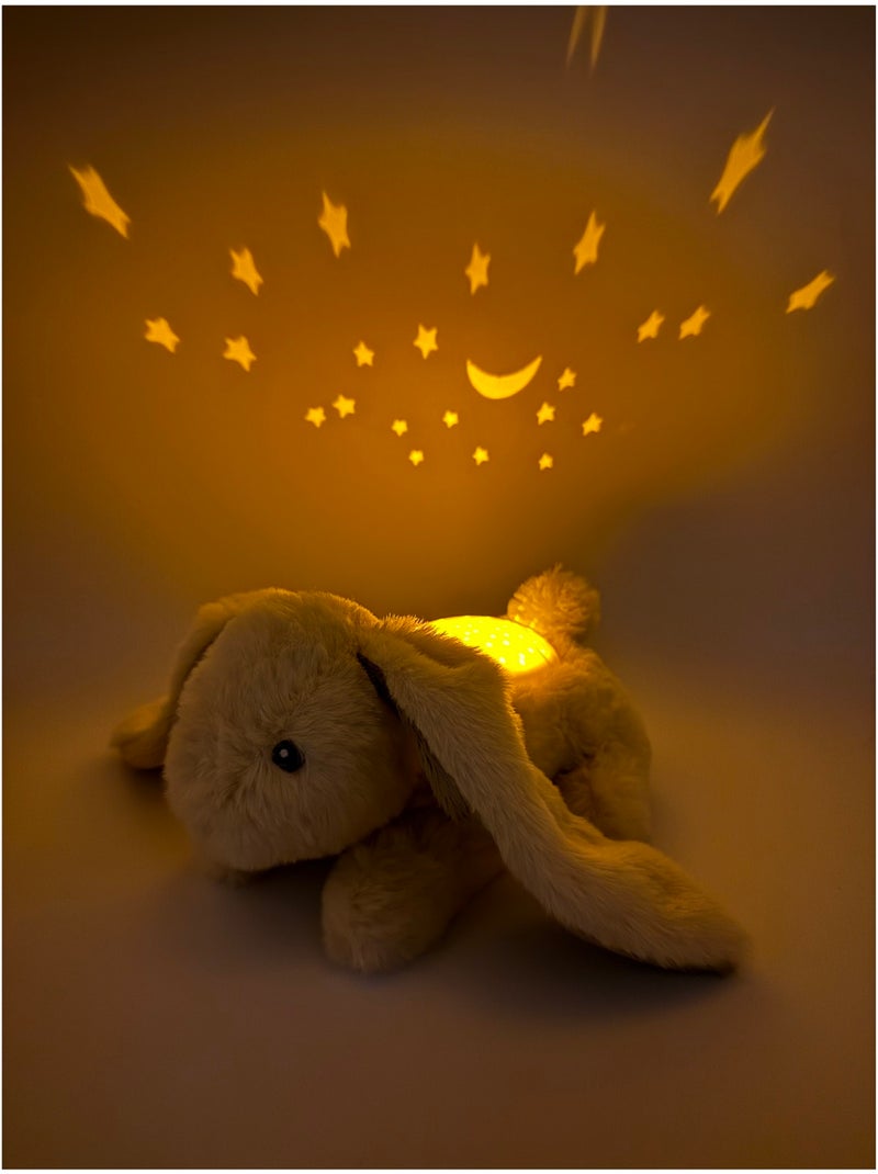 Peluche projecteur d'étoiles lapin Beige - Kiabi