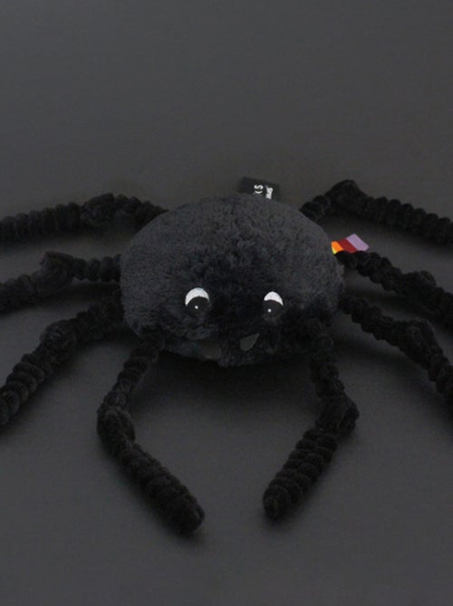 Peluche Ptipotos araignée noire - Kiabi