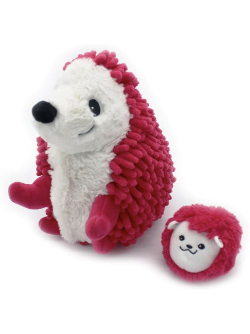 Peluche ptipotos-herisson maman bebe betterave - Kiabi