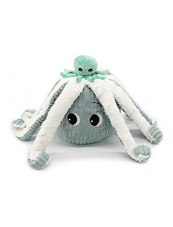 Les Déglingos - Peluche Filou la pieuvre maman et bébé