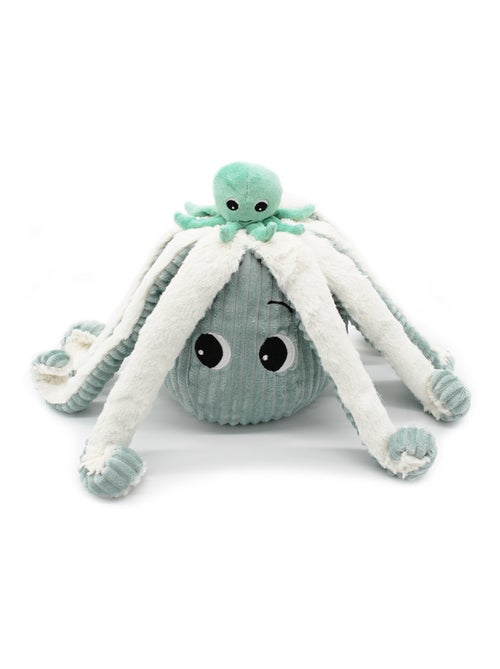 Peluche Ptipotos Pieuvre mint Filou - Kiabi