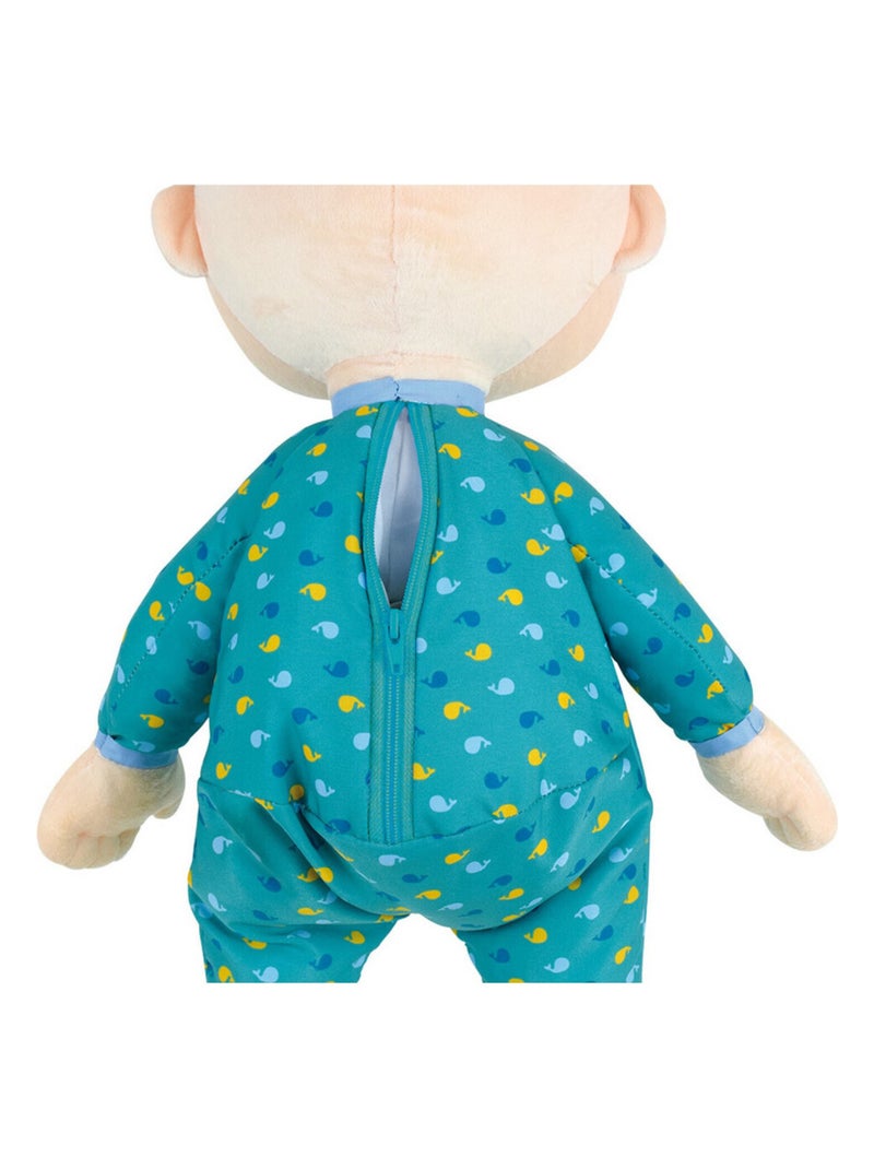 Peluche range pyjama cocomelon bleu  et  50cm Multicolore - Kiabi