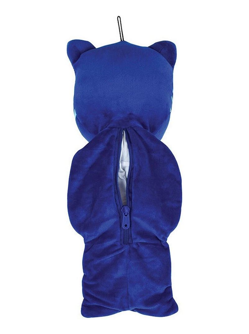 Peluche range pyjama Pyjamasques Yoyo couleur bleu - Hauteur 51 cm Multicolore - Kiabi