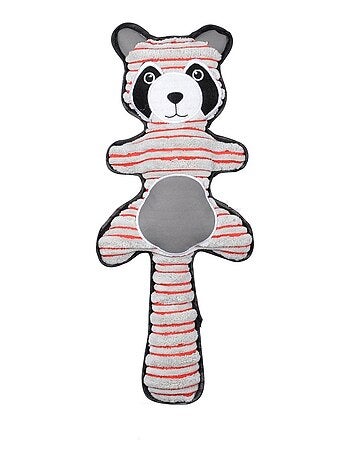 Peluche raton laveur chien