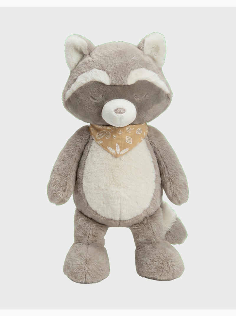 Peluche raton laveur raku 60 cm noukie's Ecru - Kiabi
