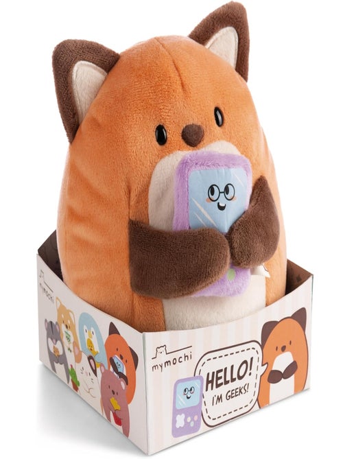 Peluche Renard Geeks 16 cm - Kiabi