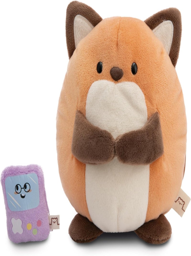 Peluche Renard Geeks 16 cm Orange - Kiabi