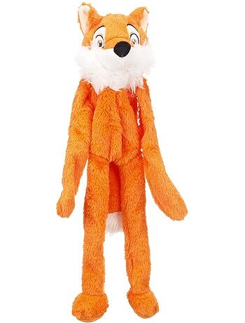 Peluche Renard grand yeux pour chien
