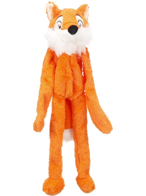 Peluche Renard grand yeux pour chien - Kiabi