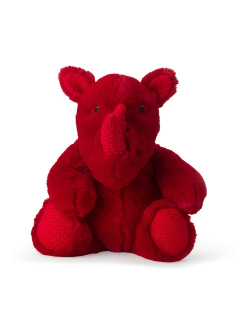 Peluche Rira le rhino rouge 29 cm - Kiabi