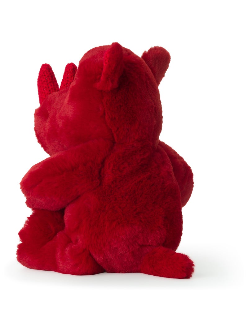 Peluche Rira le rhino rouge 29 cm Rouge - Kiabi