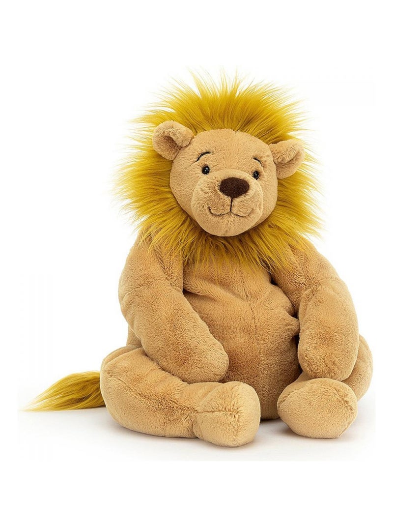 Peluche Rumpletum Lion - L: 22 cm x l : 21 cm x H: 27 cm Orange - Kiabi