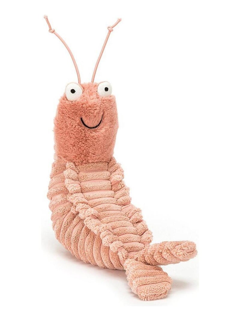 Peluche Sheldon Shrimp - L: 15 cm x l : 7 cm x H: 22 cm Blanc - Kiabi