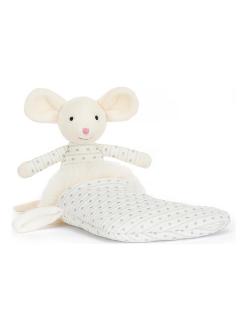 Peluche Shimmer Stocking Mouse - Dimensions : l : 9 cm  x h : 20 cm - Kiabi