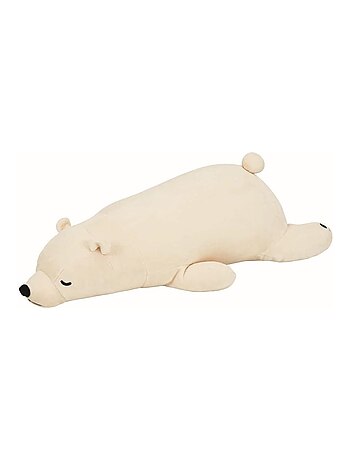 Peluche shiro l'ours polaire 51 cm