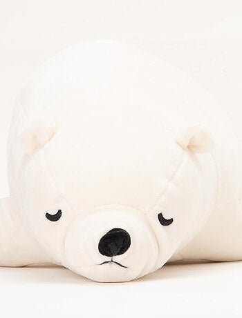 Peluche shiro l'ours polaire 51 cm