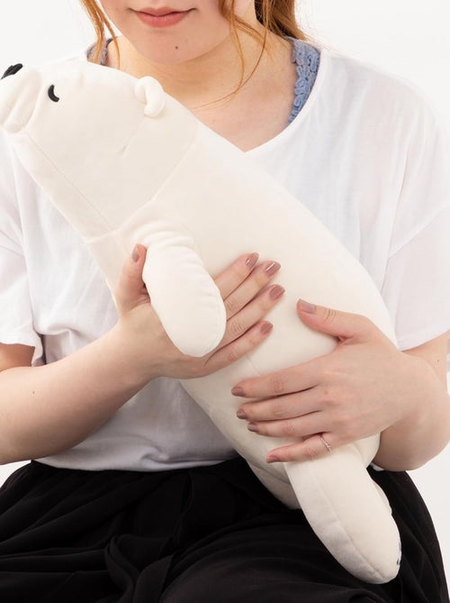 Peluche Shiro l'ours polaire 51 cm - Kiabi