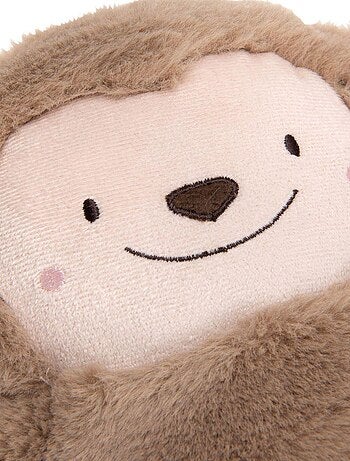 Peluche Singe Bouillotte Marron 42 cm