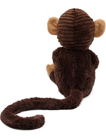 Peluche singe maman et son bébé