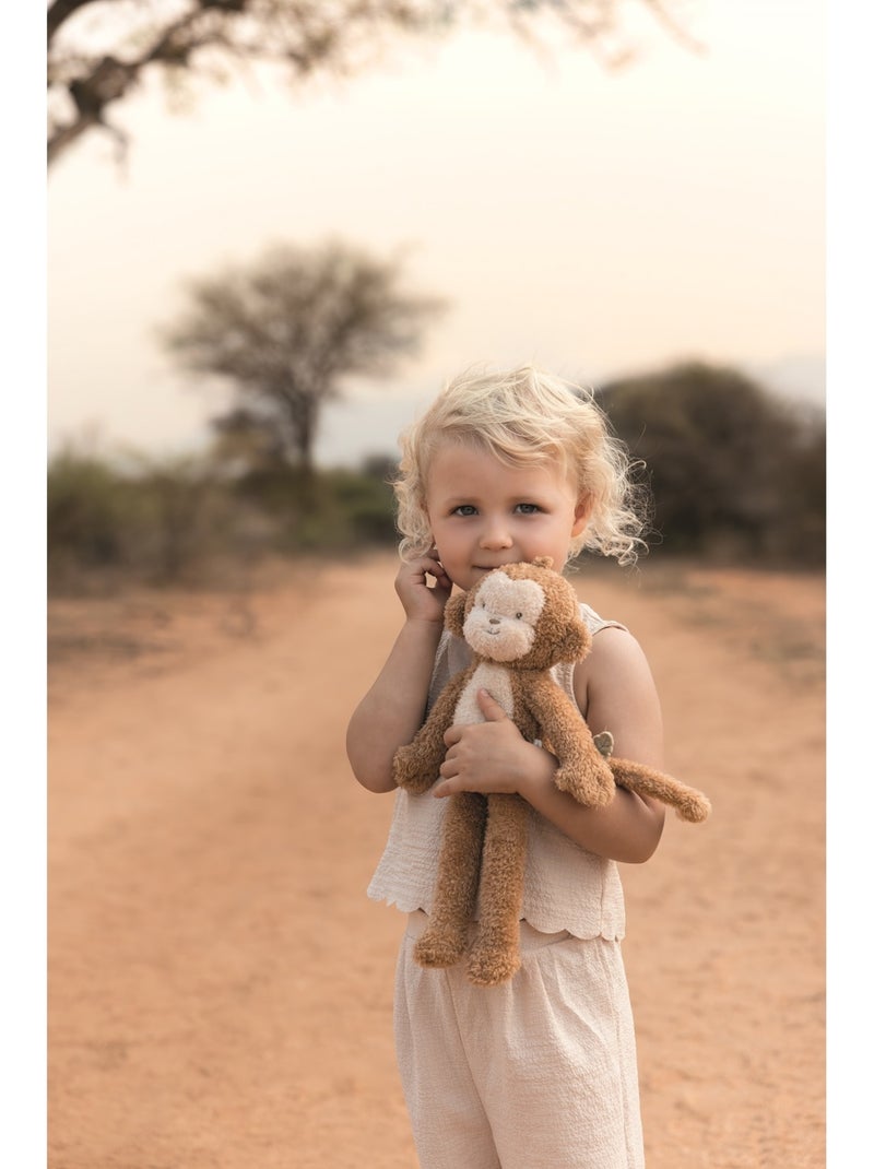 Peluche singe safari friends Marron - Kiabi