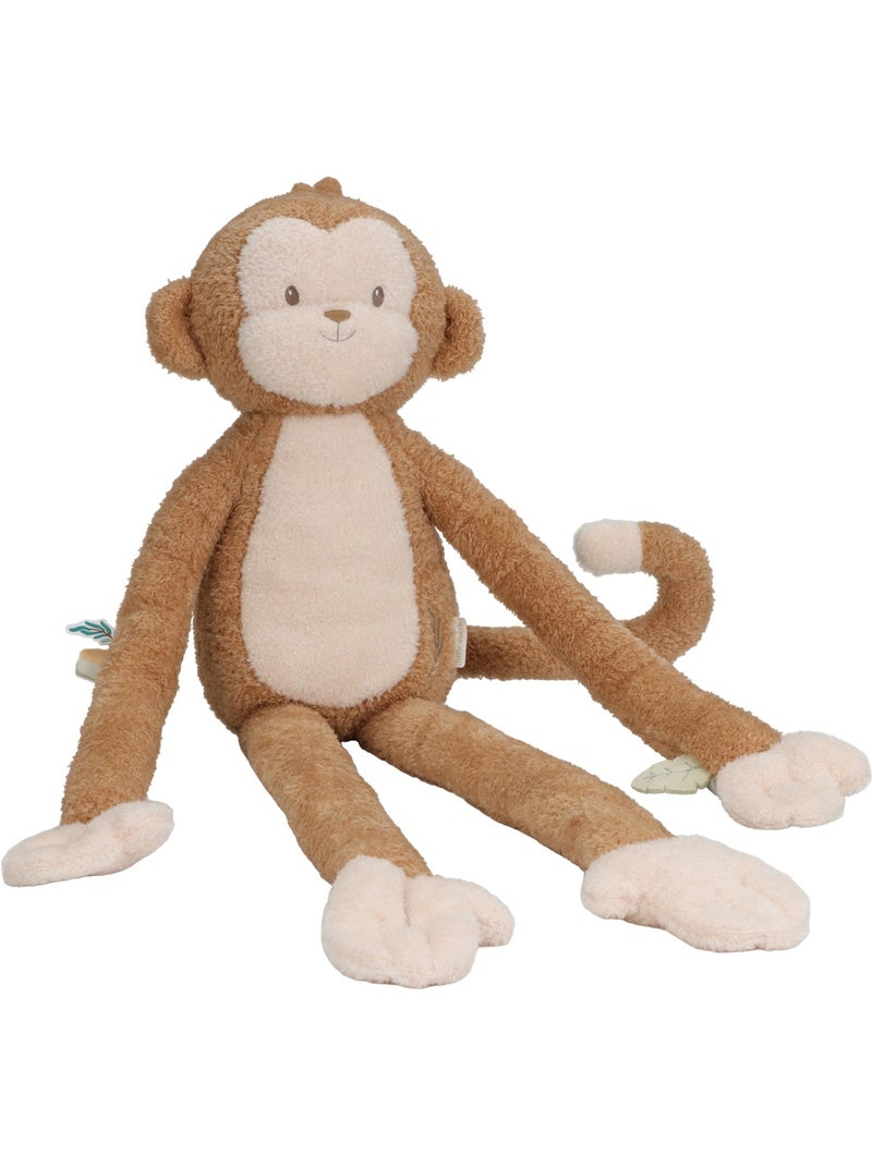 Peluche Singe XL Safari Friends Marron - Kiabi