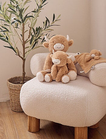 Peluche Small 25 cm - Fluffy Cow Noukie's