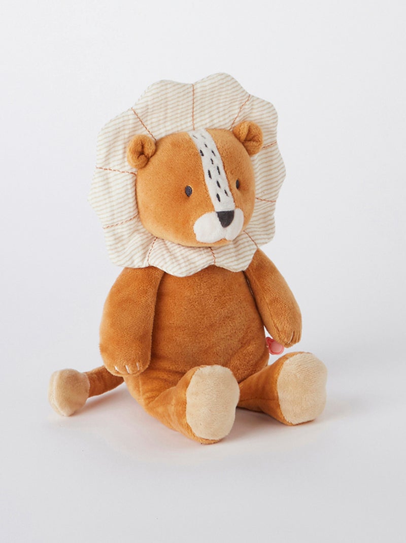 Peluche small Babou en Veloudoux, caramel Noukie's Marron - Kiabi
