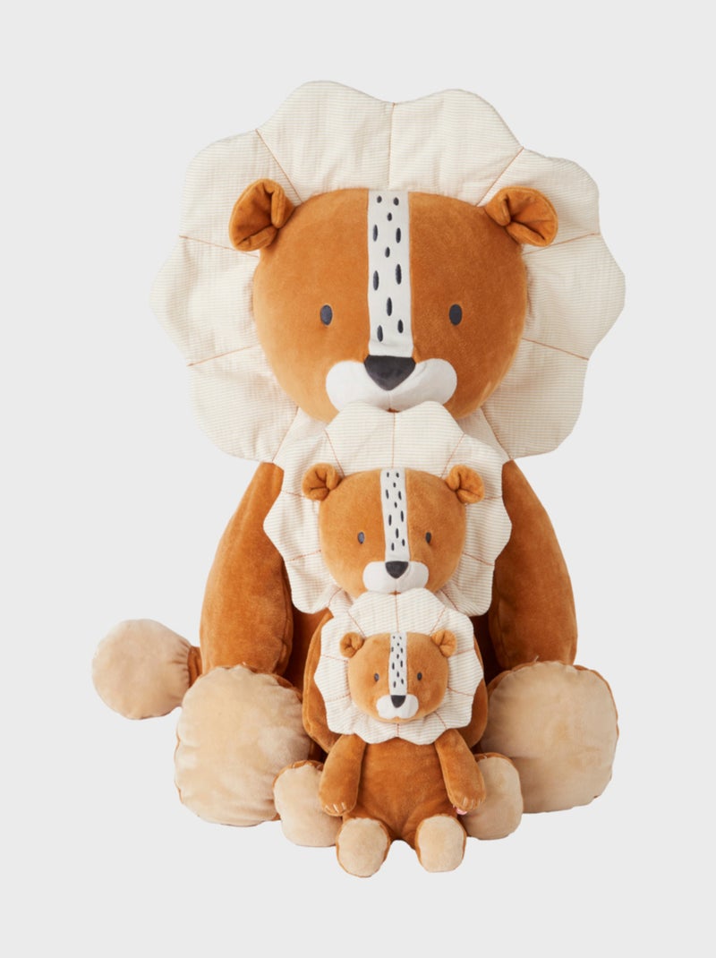 Peluche small Babou en Veloudoux, caramel Noukie's Marron - Kiabi