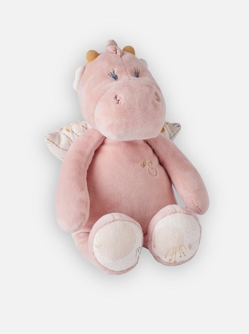 Peluche small Popsie en Veloudoux®, blush/rose poudré Noukie's - Kiabi