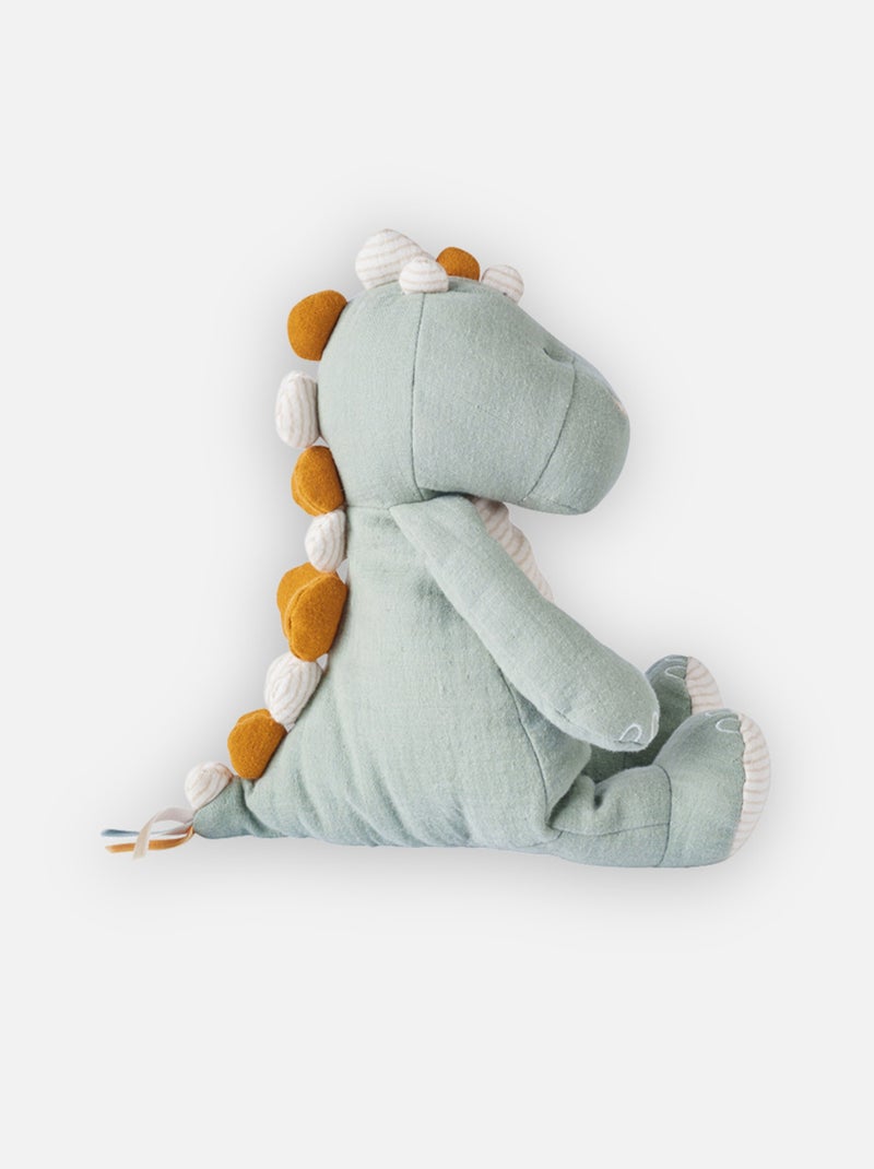Peluche small Stegi en mousseline de coton BIO, eucalyptus Noukie's Vert - Kiabi