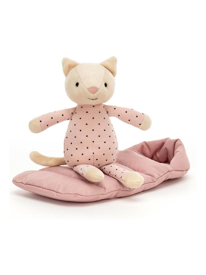Peluche Snuggler Cat - L: 6 cm x l : 12 cm x H: 23 cm N/A - Kiabi
