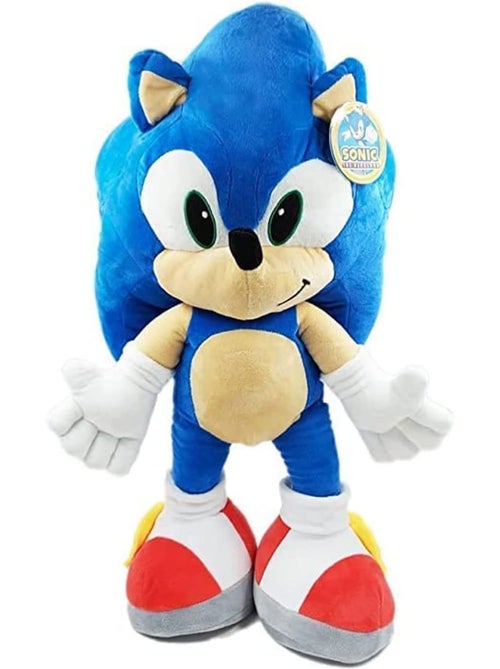 Peluche Sonic Classique 70 cm - Kiabi