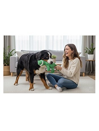 Peluche sonore crocodile