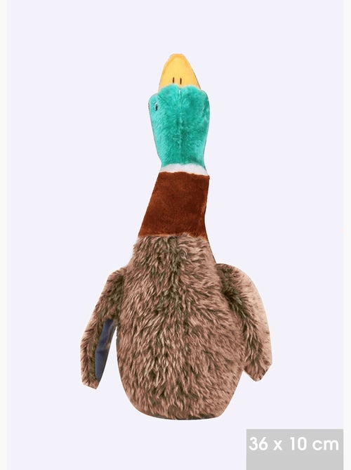 Peluche sonore en forme de canard - Kiabi