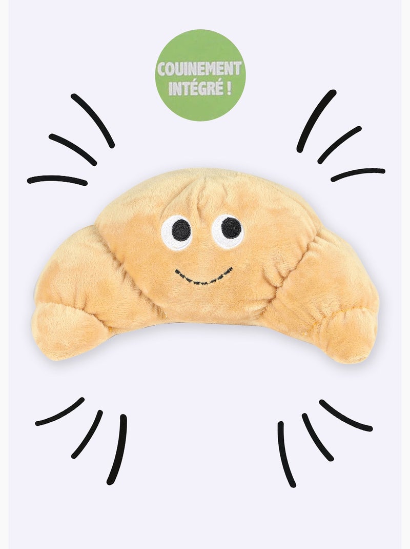 Peluche sonore en forme de croissant - AFIBEL Beige - Kiabi