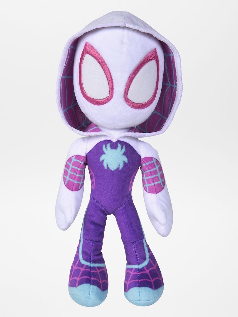 Peluche 'Spider-man' phosphorescent Violet - Kiabi